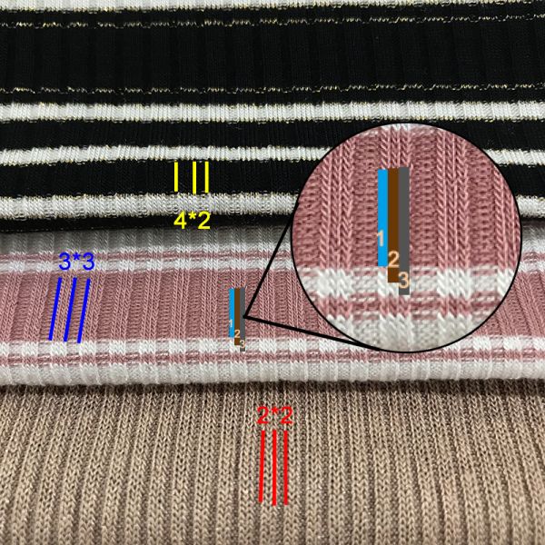 Certificated Super Soft 100% Organic Bamboo Cotton Polyester Knitting Jersey Rib Interlock Fabric Wholesale for T Shirt