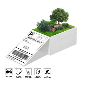 Professional Custom Direct Thermal Labels Durable Thermal Sticker Roll Oil