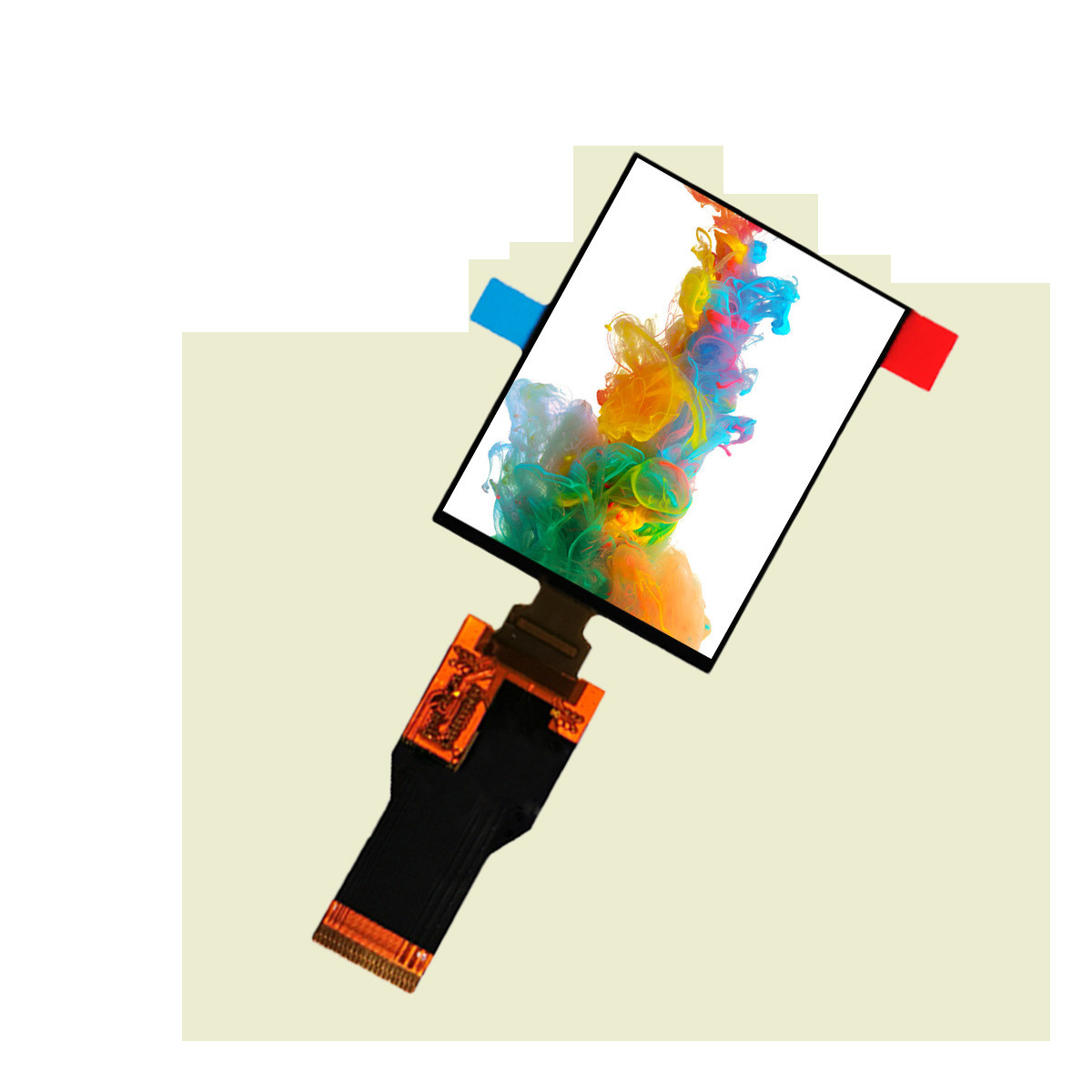 2.4 Inch AMOLED Display Module 800cd/M2 450*600 Resolution SPI / MCU / MIPI Interface