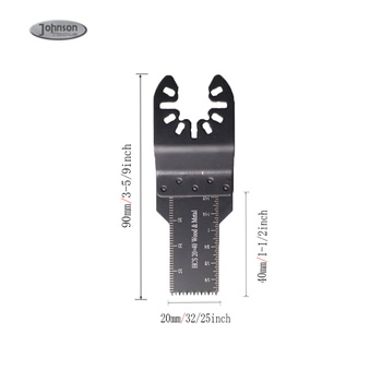 20*40mm HCS Multi Purpose Saw Blades Quick Release Connection