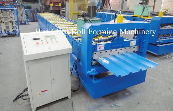 Buy 3KW Corrugated Roofing Sheet Roll Forming Machine With Chrome Plated at wholesale prices
