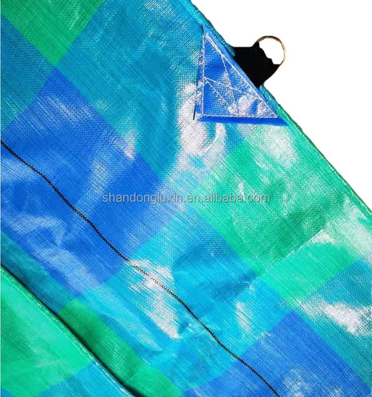 Heavy Duty PE Tarpaulin Covers Sheet for Truck Tent Cover 100% Waterproof Width 2-12m