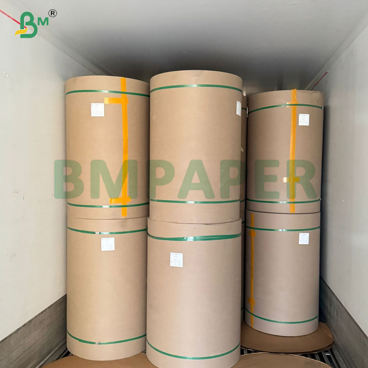 70gsm 80gsm Unbleached Kraft Paper For Envelope High Break Resistant 70 x 100cm