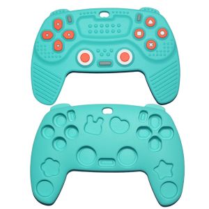Quality Chewable Silicone Baby Teether Simulation Game Remote Control Teether for sale