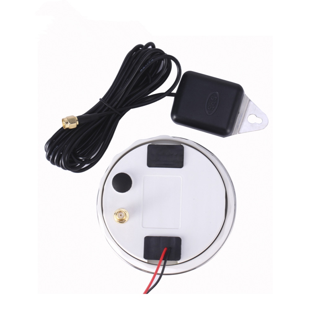 3inch 200Km/H Black Face Autometer Gps Speedometer Yacht Instrument