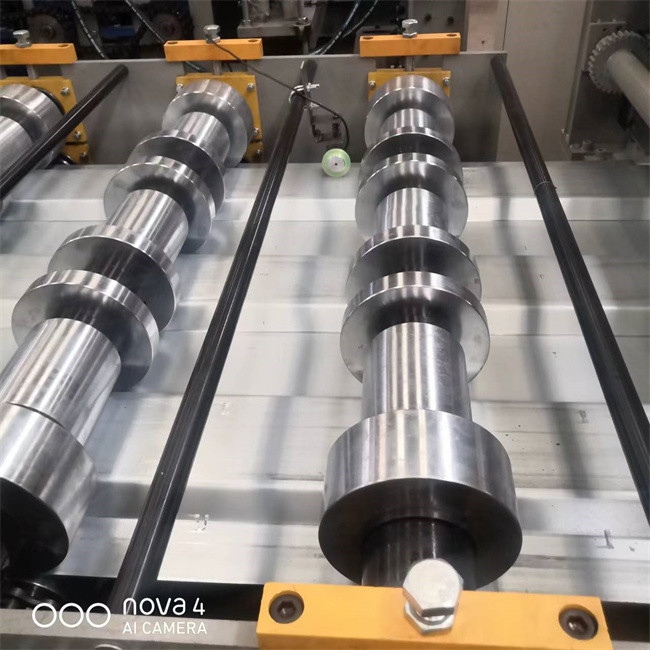 JCX Floor Decking Roll Forming Machine R Panel Roll Former 0.8-2.5mm Thickness