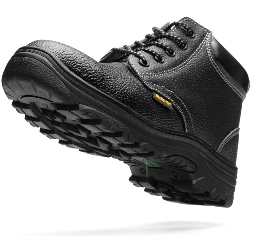 High Top Anti Cold Winter Warmth And Anti Smash Anti Piercing Safety Shoes