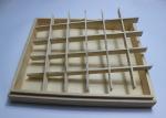 Engraved Decorative Wooden Boxes with Dividers , Customized Wooden Storage Boxes