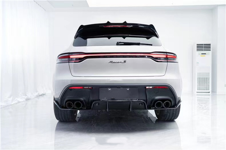 Mancan Porsche Body Kit Customized Color Front Lip Diffuser 2022+