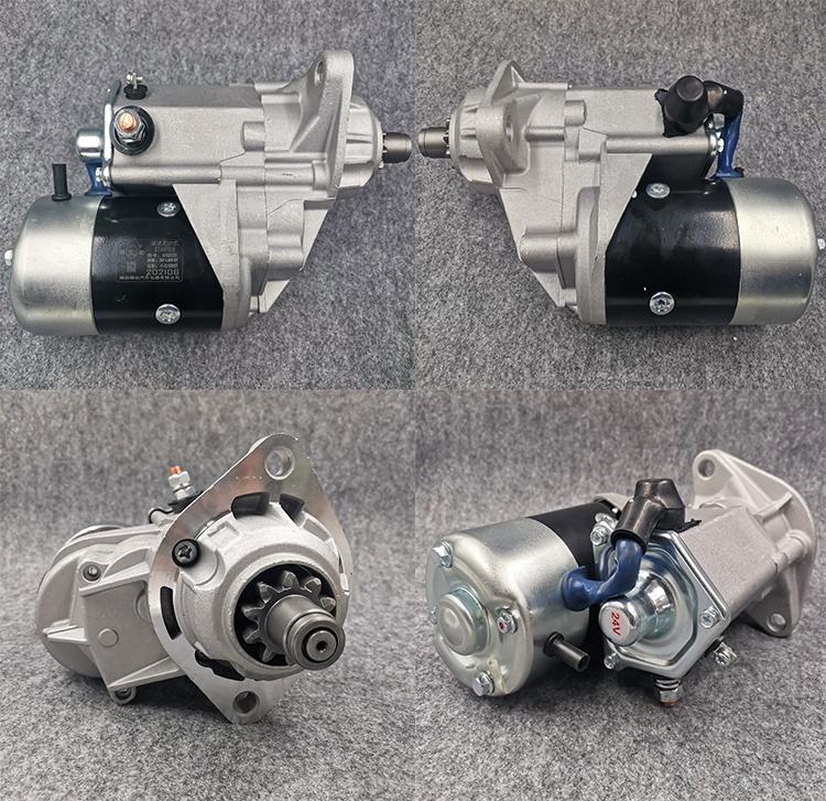 3957593 Engine Starter Generator 24v 4.5KW 10T Heavy Truck Parts For CUMMINS 6D102