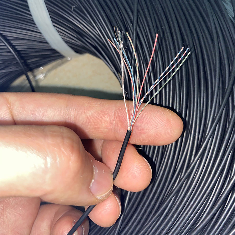 Multi-core Enameled Wire 2 / 3 / 4 / 5 / 6 / 8 / 9 Core Conductor 8/0.08MM Soft Cable PVC Headphone Cable Repair Line
