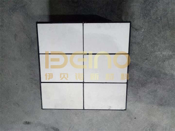 Wear Resistant ZTA Ceramics Wear Plate Directly Pasted into Steel Plate