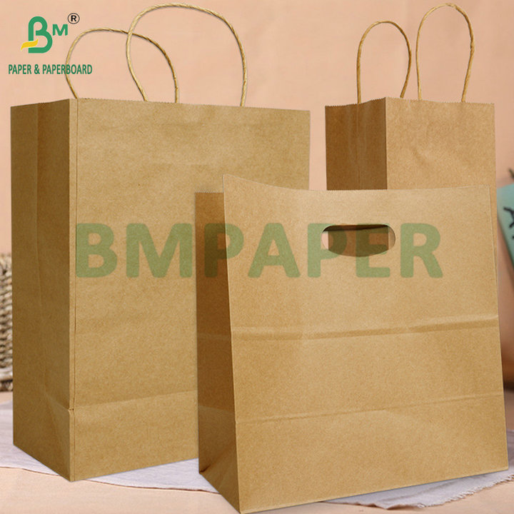 High Strength 60gsm 70gsm Brown Kraft Paper Food Grade Bag paper