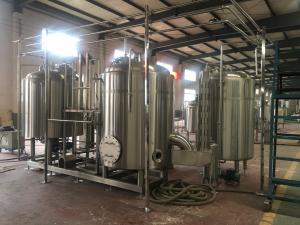 Quality 10Bbl Brewhouse Craft Beer Brewing Equipment Direct Fire Heating Stainless Steel for sale