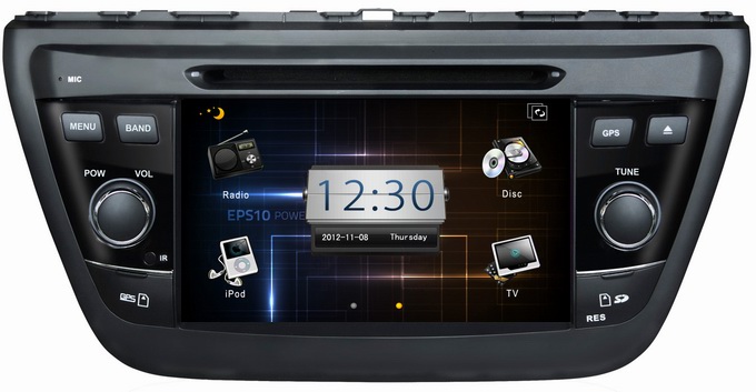 car multimedia system for Suzuki SX4 2014 with FM radio RDS TV OCB-7058