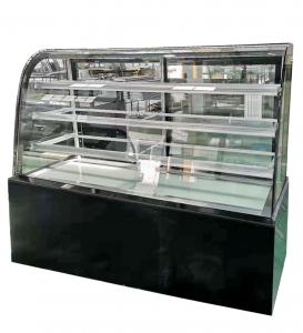 Quality Self - Contain Compressor System Cake Display Cabinet Bakery Refrigerated Showcase for sale