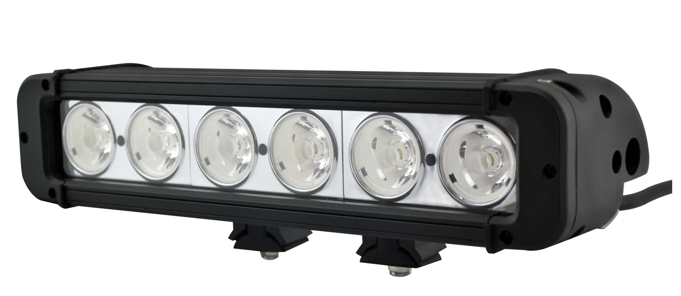 10.9 inch 60watt Ultraslim Single Row Flood CREE LED Car Light Bar For Offroad with Spot/ Flood/Combo beam