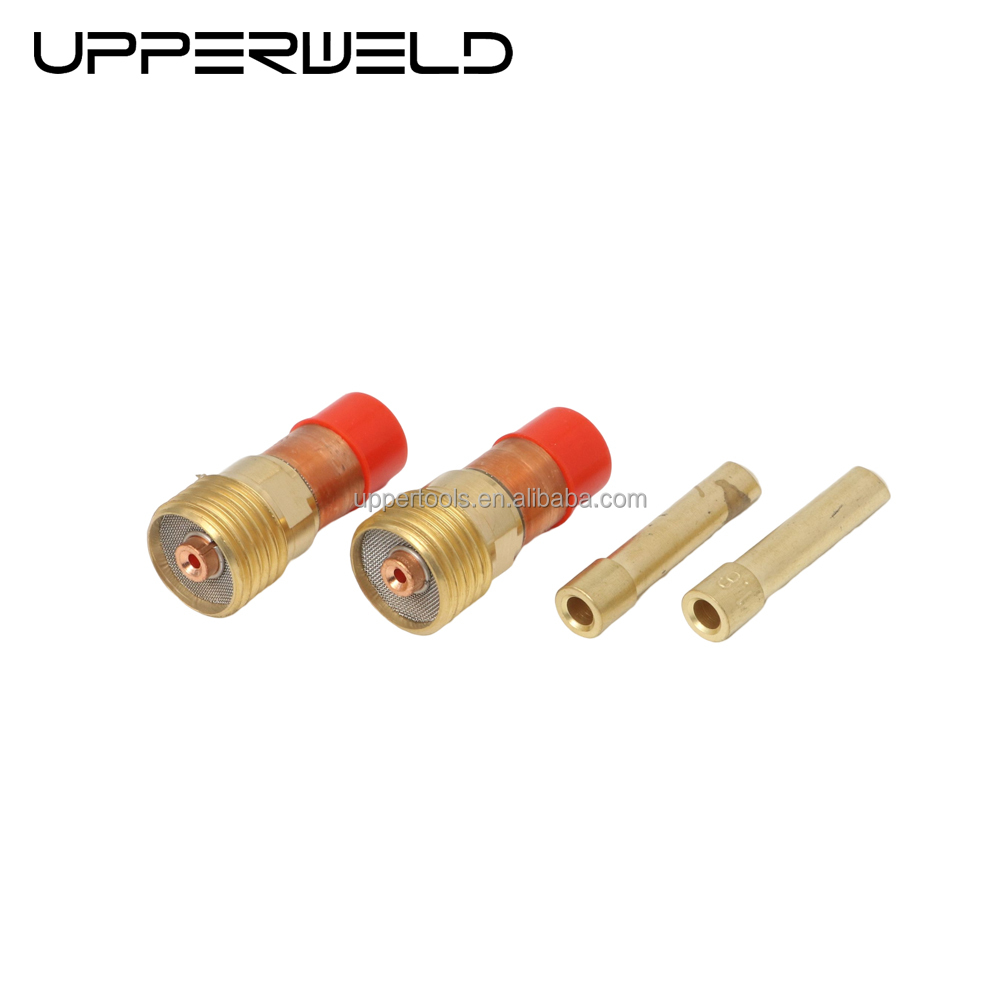 Gold Upperweld 4GL116 Gas Lens and 4C116GS Wedge Collet Kit for WP17 18 26 Welding Torch