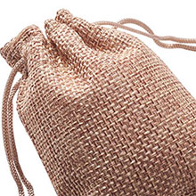 Assorted Colors Burlap Gift Bags with Double Jute Drawstrings Candy Sack Pouch Halloween Treat Gift Bags with Different