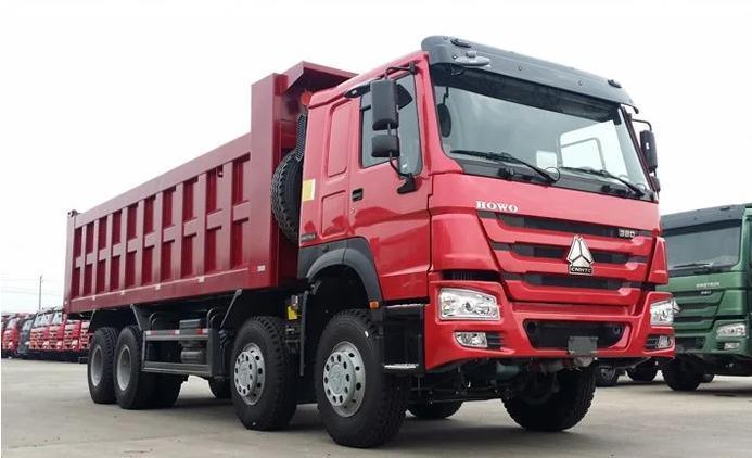 6.8m 7.3m 30ton Heavy Duty Sinotruk Used 8*4 HOWO Dump Truck Tipper