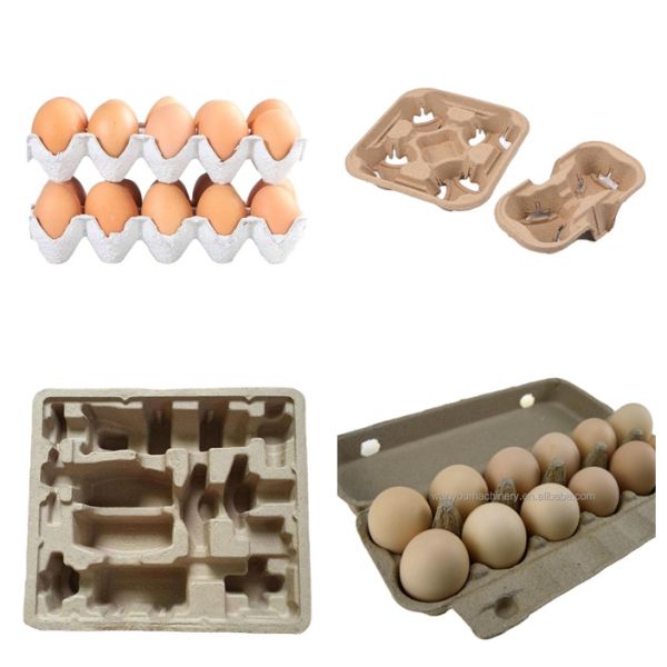 Small Capacity Energy-Saving Egg Tray Making Machine Carton Producing Machine PLC Control Simple Type for Paper Product Making