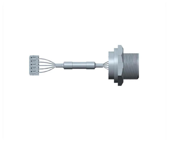 UB-20PMFP USB With Harness Panel Screw M Connectors Female Receptacle to Rectangular 5Pos Plug UB-20PMFP-SC8003