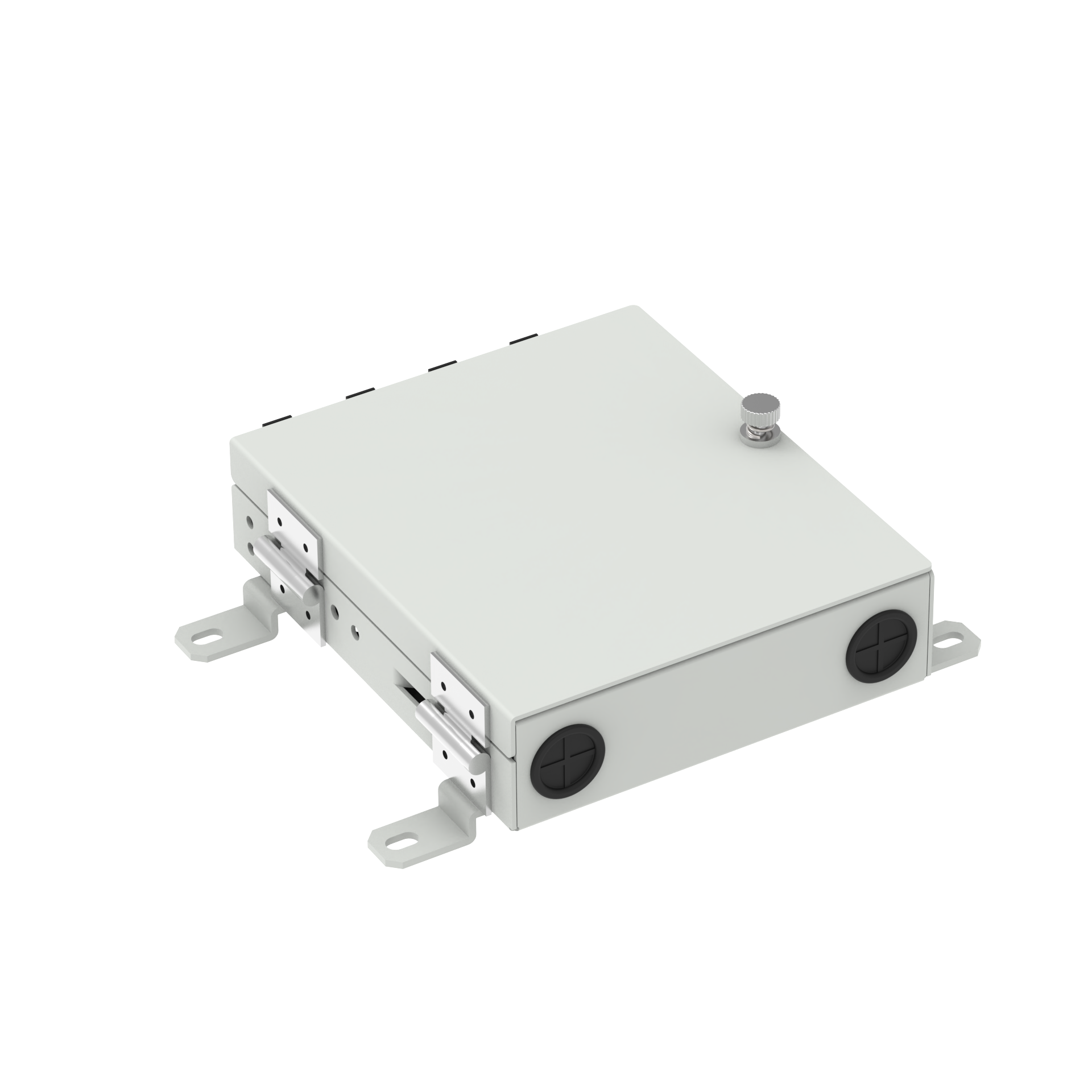 ODN Network SC APC Type 4 Cores Fiber Optic FTTH Terminal Box for FTTX Distribution