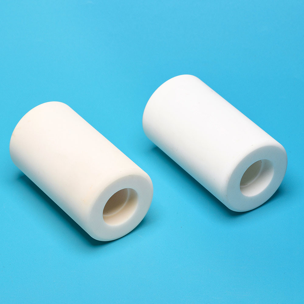 White Fine High Strength Polished Zirconia Ceramic Tube