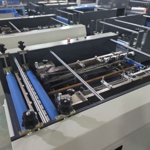 Quality Four Sides Folding Hardcover Case Making Machine Book Cover Edge Forming Machine for sale
