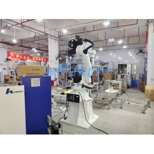 Customized Automatic Robot Palletizer Machine High Capacity Electricity Powered