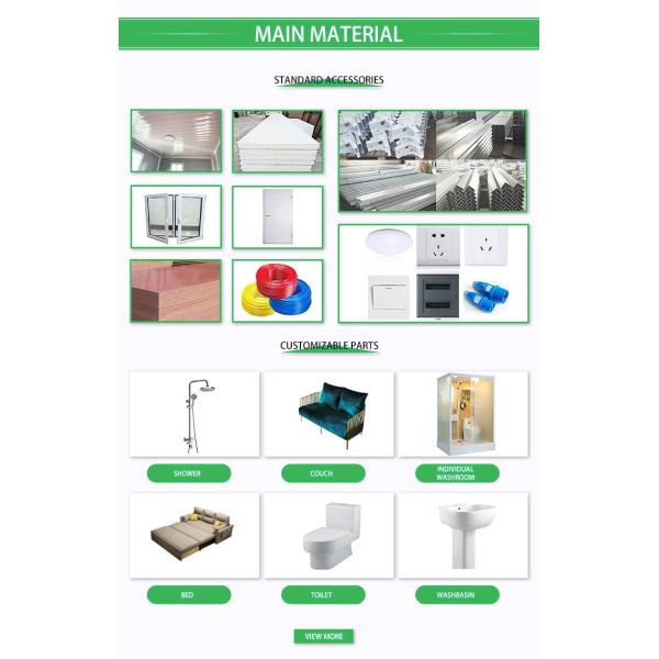 Folding Portable Houses fitting