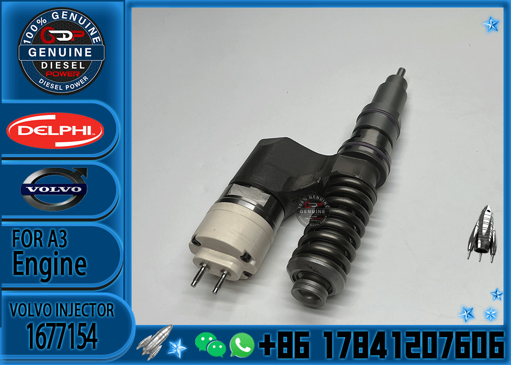 Diesel Fuel Injector 1677154 8112556 BEBE4B01001 3964820 BEBE4B10101 8113092 EX631011 RG33966 R517662 For VOL FH12