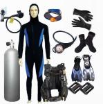 Lightweight Welding 3.36L Aluminium Dive Cylinder High Pressure