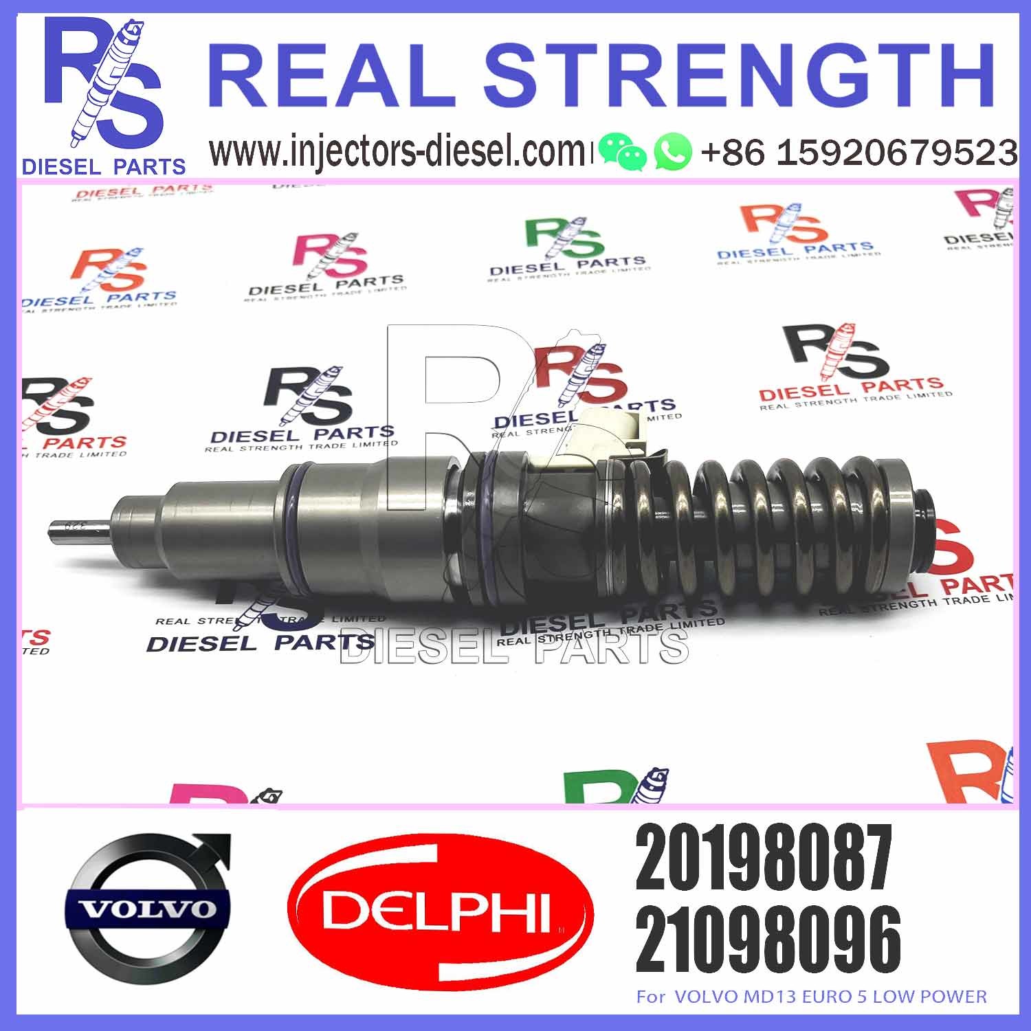 Diesel Fuel Common Rail Injector 21098096 7421098096 20198087 For E3.18 E3.0 E3.1 New Technology
