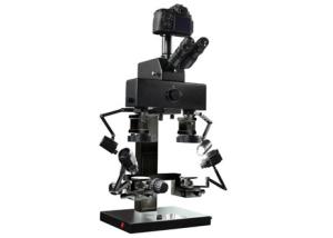Quality WF20X Forensic Comparison Microscope Binocular 5W Led Illumination Microscope for sale