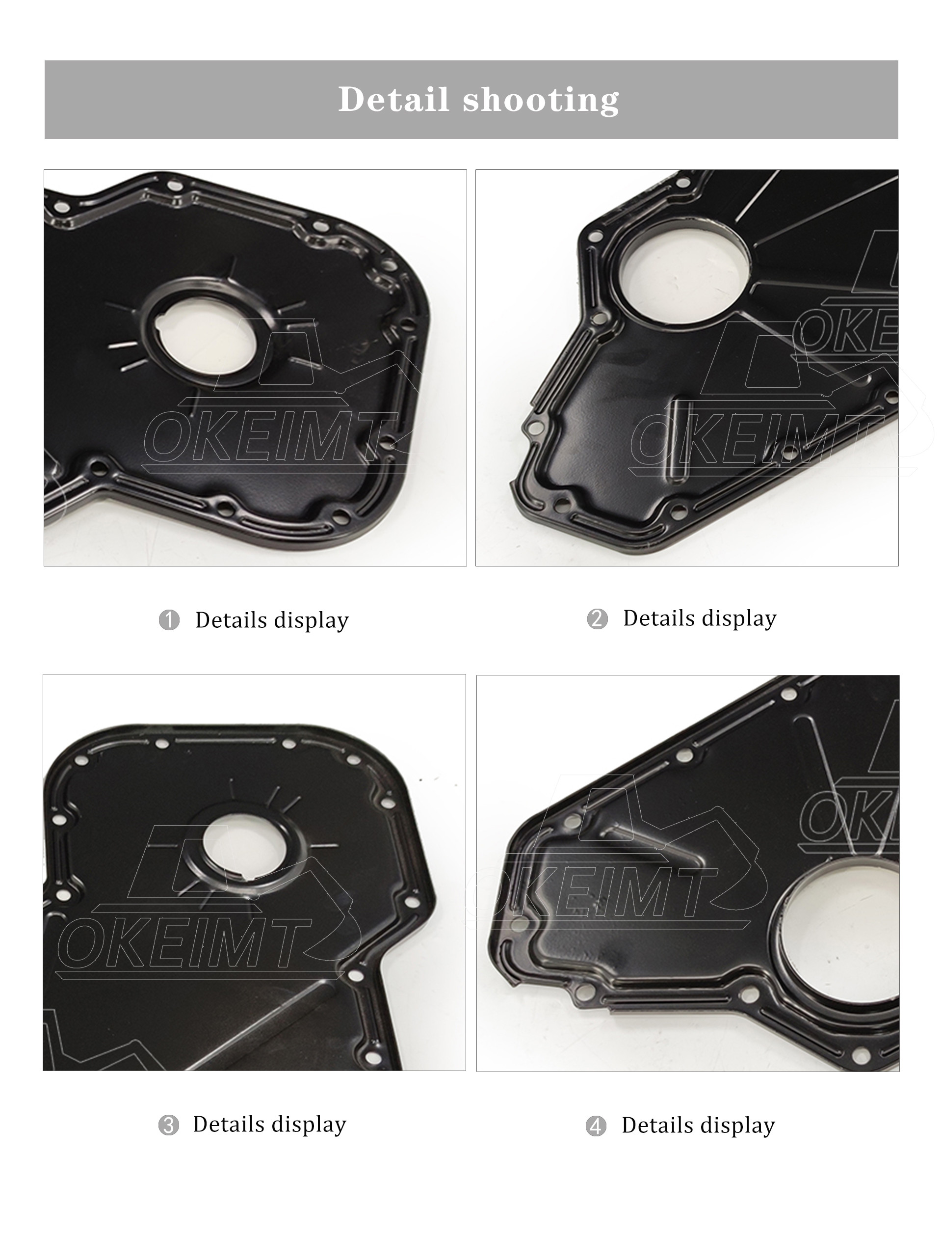 3925230 Engine Gear Chamber Cover For Cummins 6CT Diesel Engine Gear Housing Cover