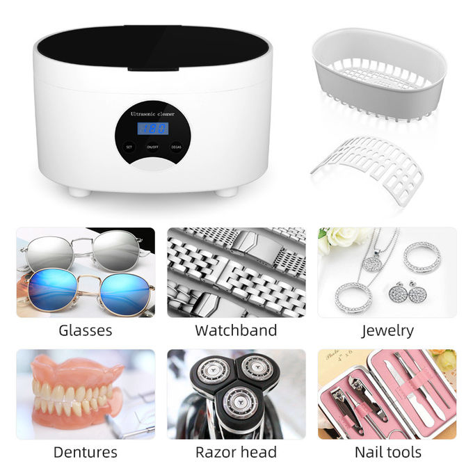 Skymen JP-895 600ml Ultrasonic Jewelry Cleaner 40KHz 30min Timer