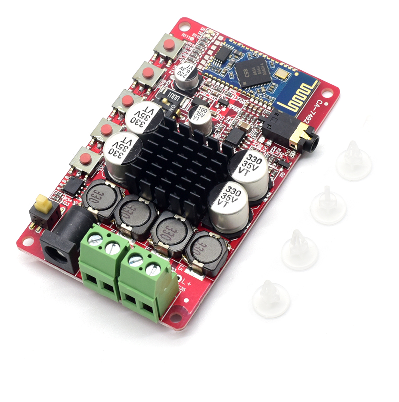 CA-7492 TDA7492P 5.0 BT 50W*2 Linear Home Amplifier Board Wireless Digital Audio Receiver Module for DIY Electronics
