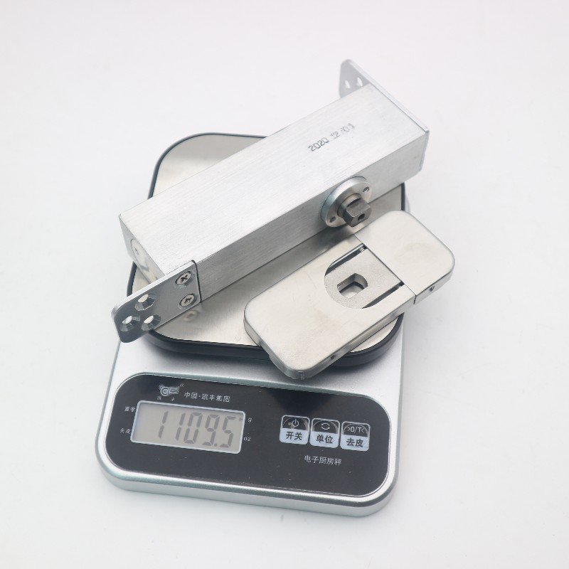 Aluminum Hotel Door Concealed Hydraulic Door Closer Hinge Hidden Floor Spring TK-H013M