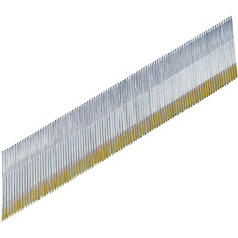 34 Degree 15 Gauge Angled Finish Nails Galvanized Brad Nails 32mm 1-1/4 inch