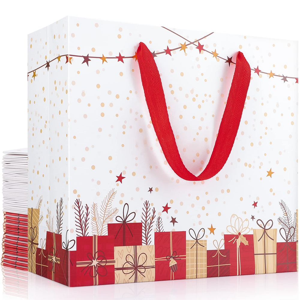 Customized Logo Custom Luxury Paper Bag Thank You Gift Shopping Bags For Boutique