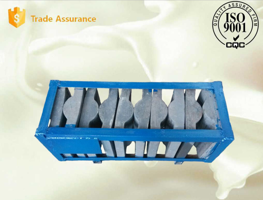 ISO Low Carbon Chrome Molybdemun Alloy Steel Castings For Ball Mill Liner