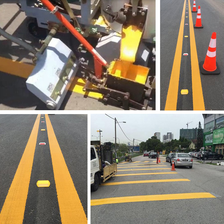 Reflective Road Paint Thermoplastic Road Marking Paint For Road Line Marking