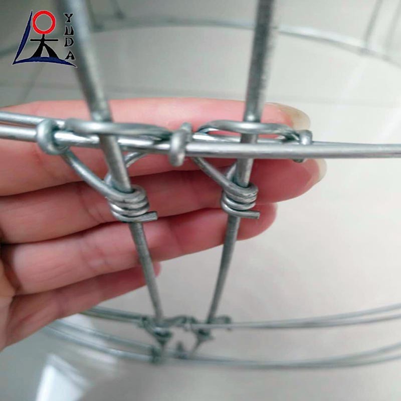 Goat Farming Cattle Sheep Railing Fence Metal Fixed Knotted Iron Wire Mesh