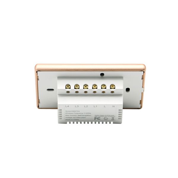 Smart Home Lights Wall Switch Controller Smart Home System Iot Wifi Zigbee Touch 2 Gang Switch