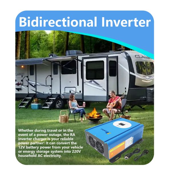 Hybrid Bidirectional Inverter for Home & Commercial Energy Storage Charging Current 100A (Adjustable)
