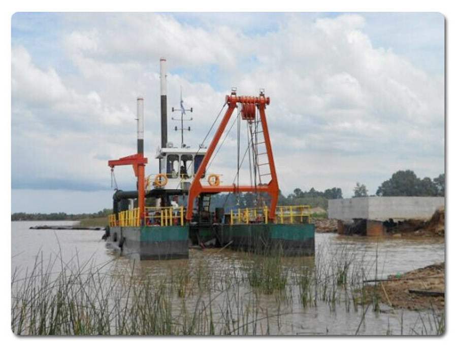 400mm Jet Suction Dredger For Sand And Mud In River Channels Dredging