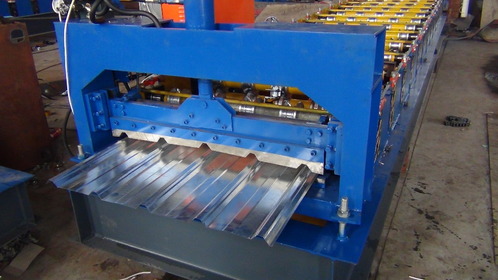 dixin china 840 roof board color steel sheet cold roll forming machine, acrylic sheet making machine, aluminium roof tidge tile
