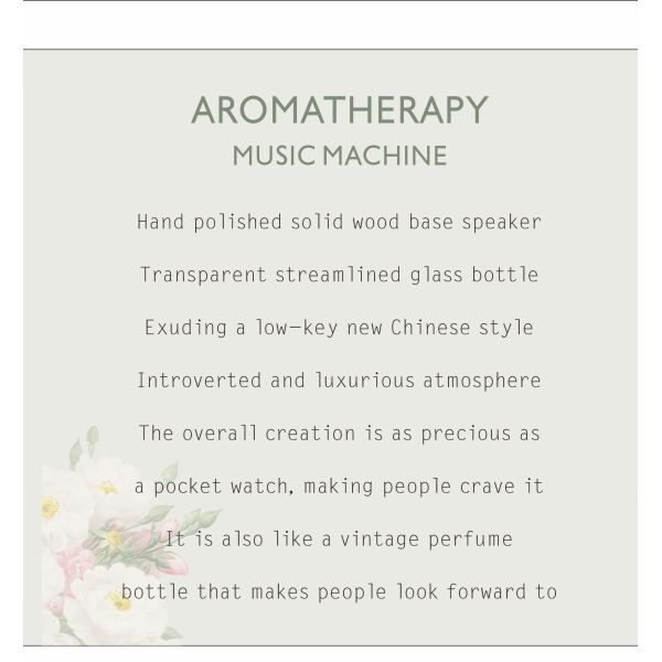 Cold Air Diffusion Home Aroma Diffuser Hi-Fi Audio Luxurious Aromatherapy Diffuser