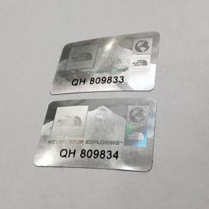 Quality Adhesive Holographic Sticker Vinyl Anti Counterfeit Magnetic Security Stickers for sale